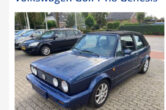 Vw Golf 1 Cabrio Sondermodell Genesis